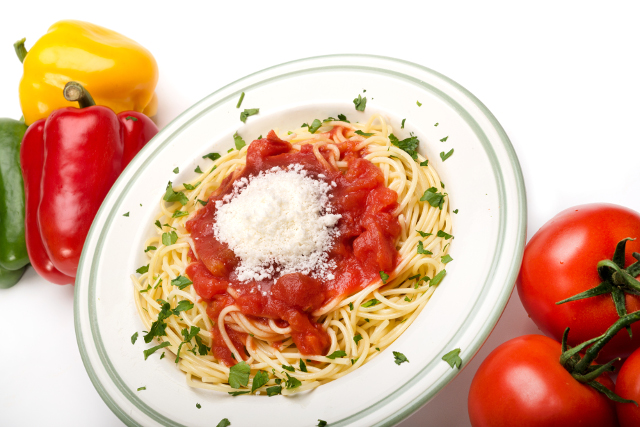 Vegan Dairy-free Plant Based Lifestyle Pasta with vegan cheese