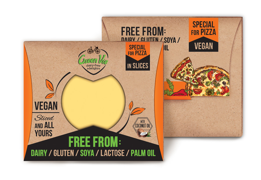 Vegan Dairy-Free Special flavour for Pizza cheese flavour package slices 100g and 200g