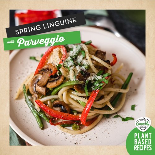 Spring linguine