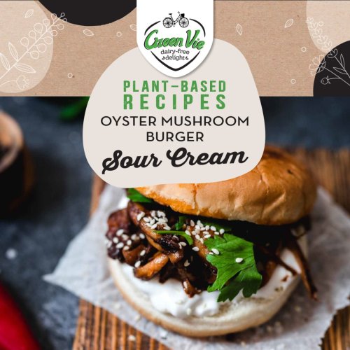 Oyster mushroom burger