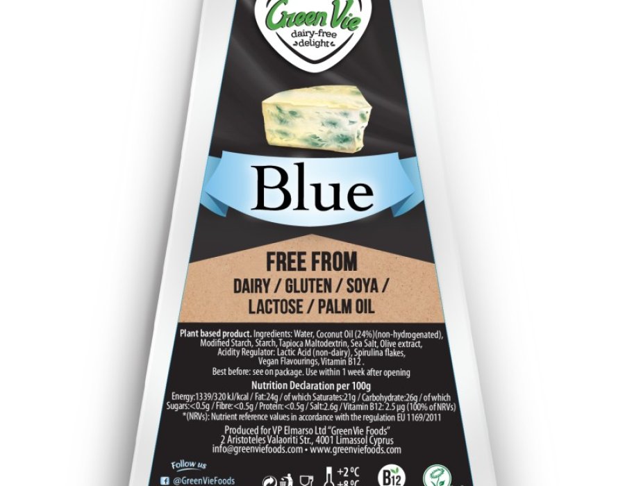 GreenVie Vegan Blue Flavour wedge