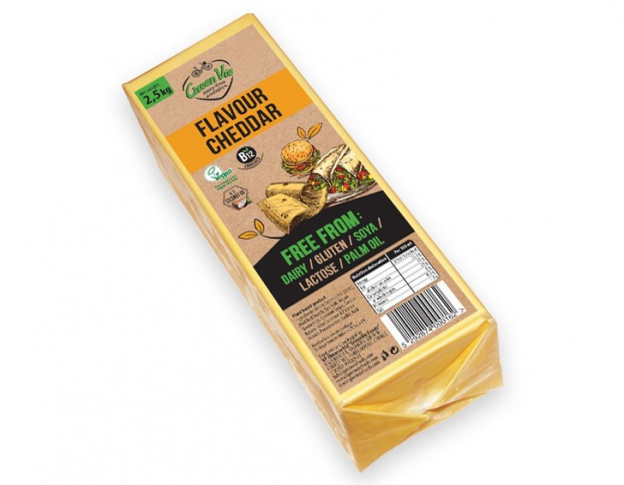 Vegan Cheddar Flavour 2.5kg block