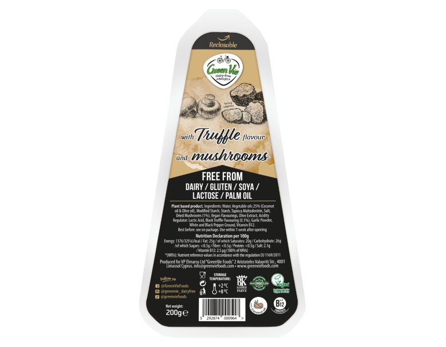 GreenVie Mushrooms & Truffle Flavour Wedge