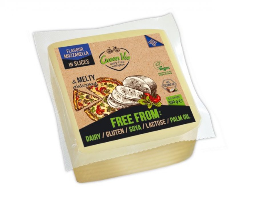Vegan Mozzarella Flavour Slices 500g
